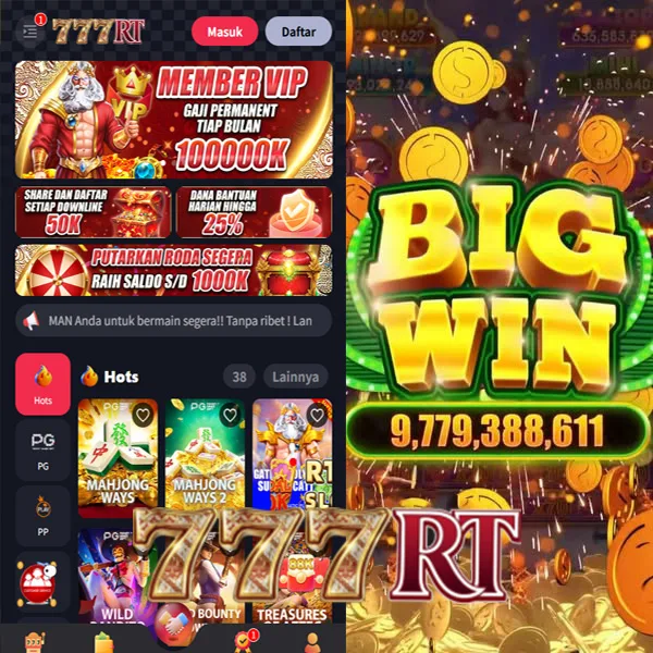 777RT Bonus Member Baru 100%